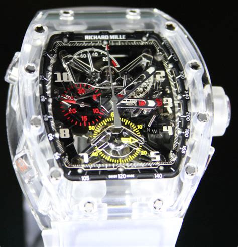 richard mille rm 056 all sapphire crystal watch